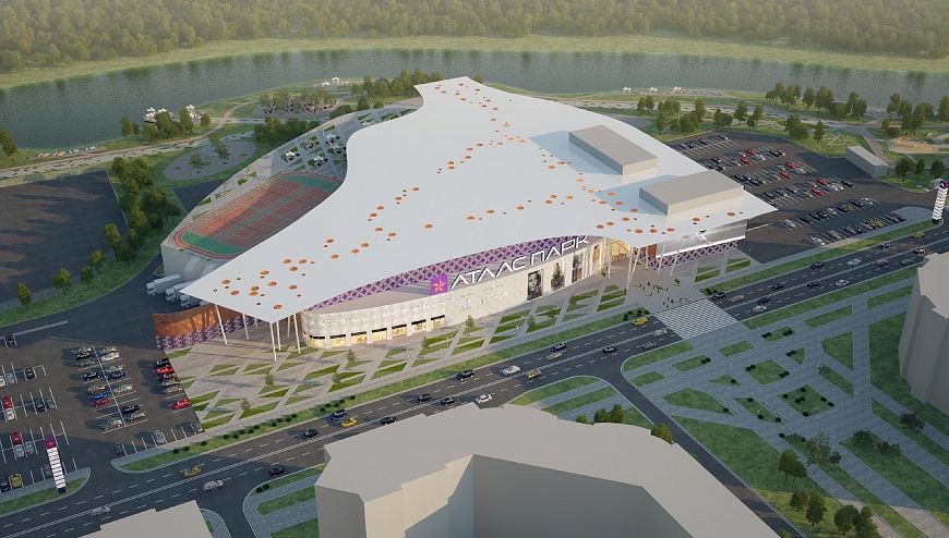 Проект Атласпарк. Архитекторы: Татьяна Дулова, Евгений Щербако