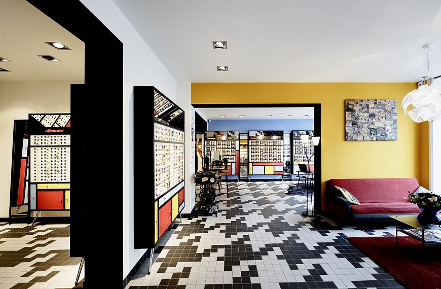 студии Marc Ifrah Architecture магазин оптики, Париж