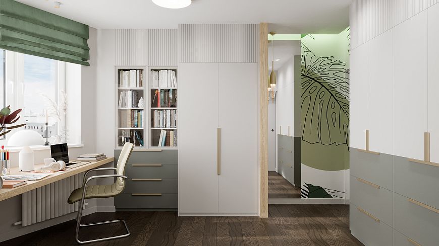 Различное хранение в детской комнате