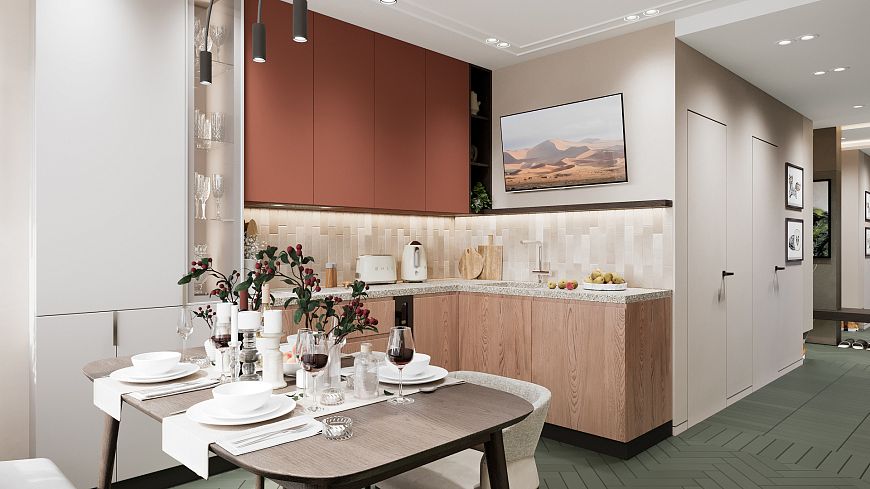 Кухнягостиная