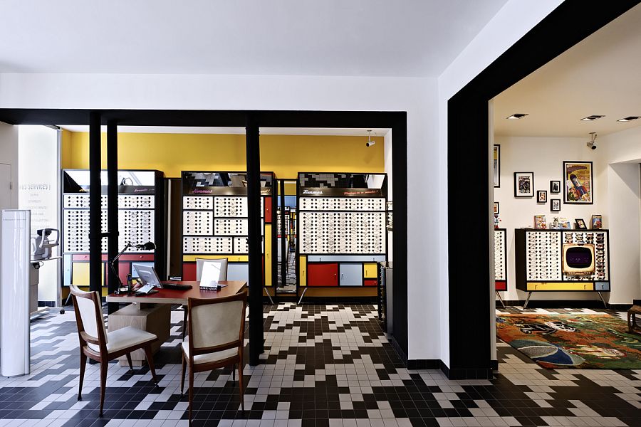 студии Marc Ifrah Architecture магазин оптики, Париж